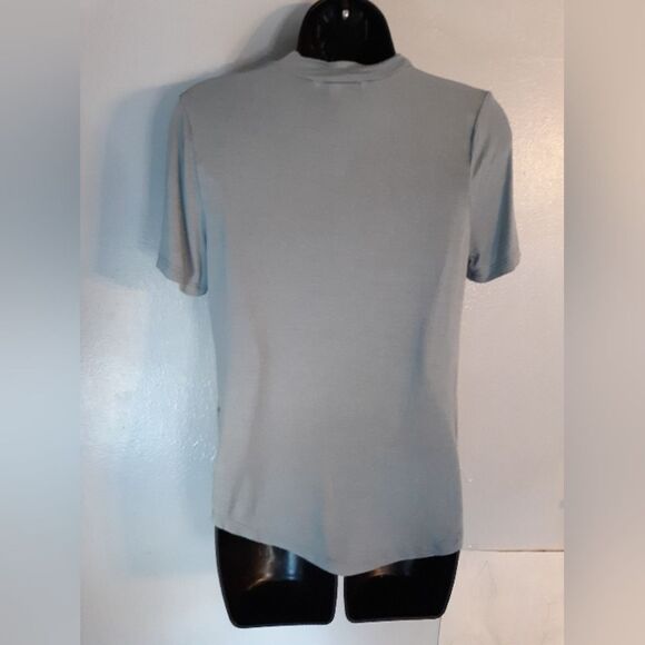 Charlotte Russe blue tshirt - Picture 2 of 4